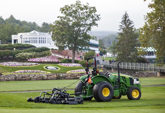 Used golf green discount mowers for sale